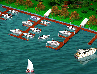 水上码头效果图